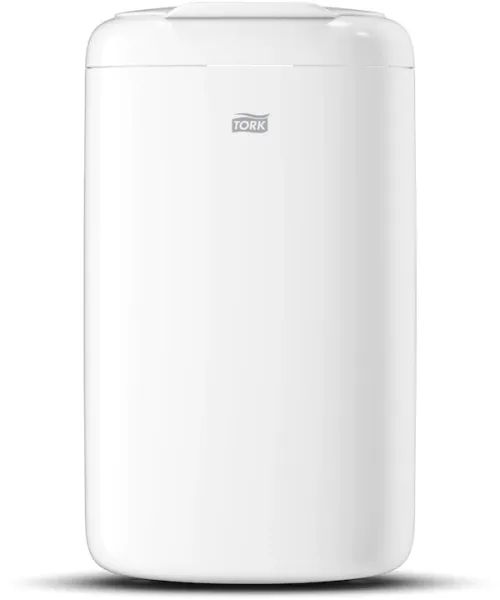 Tork waste bin B3, in white plastic, 5 L
