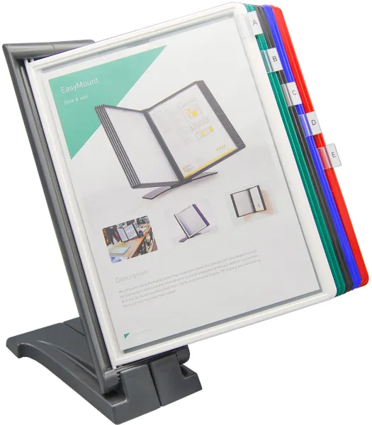 Q-connect Quickfind filing system multicoloured