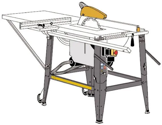 Lindahl & Nermark Table Saw LCS254
