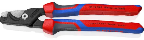 Knipex Cable Shears with Cutting Steps StepCut XL