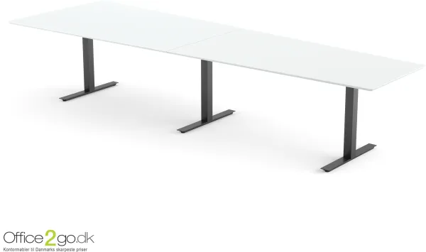Square Media meeting table - 12 people - 360 cm.